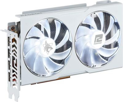 Hellhound Spectral White Radeon RX 6650 XT 8GB GDDR6 AXRX 6650 XT 8GBD6-3DHLV2 OC AMD GPU Graphic Card - Image 5