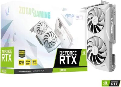 ZOTAC GAMING GeForce RTX 3060 AMP White Edition ZT-A30600F-10P Nvidia GPU Graphic Card wholesale