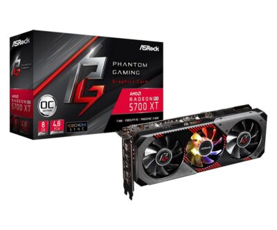 Asrock Radeon RX 5700 XT Phantom Gaming D 8G OC RX5700XT PGD 8GO AMD GPU Graphic Card wholesale
