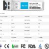 fibe mall SFP 10G LR for Cisco Meraki MA-SFP-10GB-LR 10GBASE-LR SFP+ 1310nm 10km DOM Transceiver Module wholesale