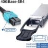 QSA Adapter, 40G QSFP to 10G SFP+ Converter Module for Cisco CVR-QSFP-SFP10G wholesale