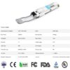 100G QSFP28 SR4 for Cisco QSFP-100G-SR4-S, 100GBASE-SR4 QSFP28 Optical Transceiver Module 850nm 100m DOM MTP/MPO DOM wholesale