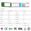 100G QSFP28 SR4 for Cisco QSFP-100G-SR4-S, 100GBASE-SR4 QSFP28 Optical Transceiver Module 850nm 100m DOM MTP/MPO DOM wholesale