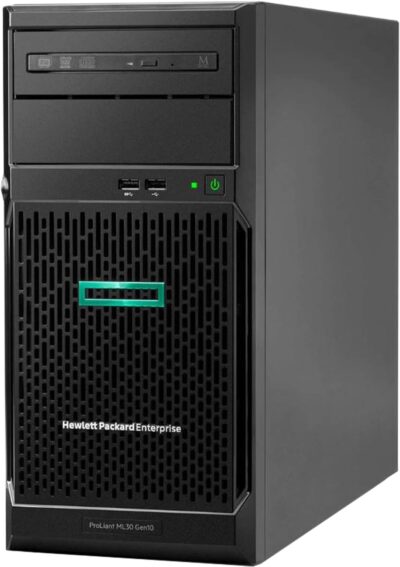 HP ProLiant ML30 Gen10 Server and Domain Controller, Intel E-2124 3.3GHz, 16GB DDR4 RAM, 2TB SSD, Compatible with Microsoft Windows Server 2016, Windows Active Directory Ready wholesale