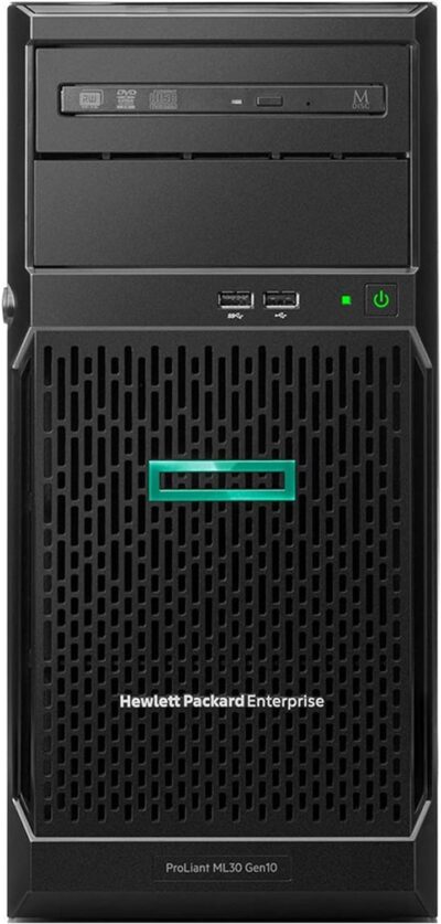 HP ProLiant ML30 Gen10 Server and Domain Controller, Intel E-2124 3.3GHz, 16GB DDR4 RAM, 2TB SSD, Compatible with Microsoft Windows Server 2016, Windows Active Directory Ready wholesale
