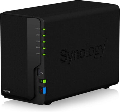 Synology 2 bay NAS DiskStation DS220+ (Diskless),Black wholesale