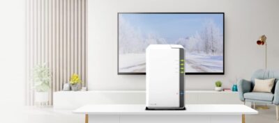 Synology 2 bay NAS DiskStation DS220j (Diskless), 2-bay 512MB DDR4, White, Grey wholesale
