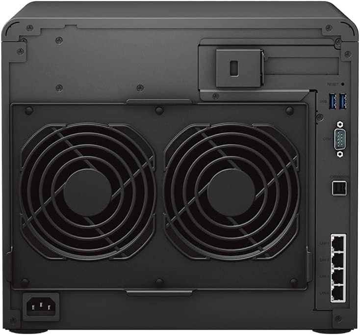 Synology DiskStation DS2422+ NAS Server with Ryzen 2.2 GHz CPU, 32GB Memory, 216TB HDD Storage, 4 x 1GbE LAN Ports, DSM Operating System - Image 4