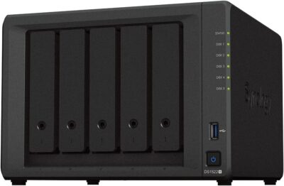 Synology 5-bay DiskStation DS1522+ (Diskless),Black wholesale