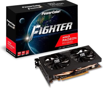 PowerColor Fighter Radeon RX 6600 8GB GDDR6 PCI Express 4.0 ATX Video Card AXRX 6600 8GBD6-3DH wholesale