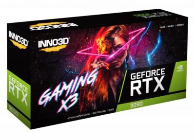INNO3D GEFORCE RTX 3090 GAMING X3 24GB Nvidia GPU Graphic Card N30903-246X-1880VA37N wholesale