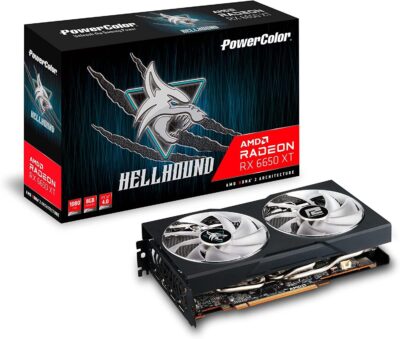 Hellhound Radeon RX 6650 XT 8GB GDDR6 AXRX 6650 XT 8GBD6-3DHL OC AMD GPU Graphic Card wholesale