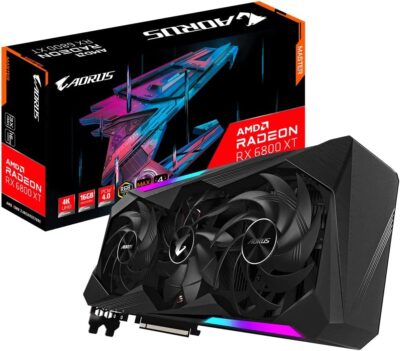 GIGABYTE AORUS Radeon RX 6800 MASTER 16G Graphics Card, MAX-COVERED Cooling, 16GB 256-bit GDDR6, GV-R68AORUS M-16GD Video Card wholesale