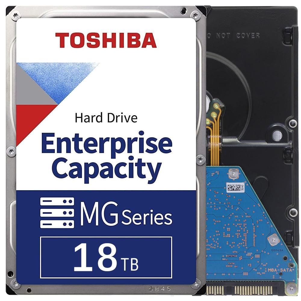 TOSHIBA MG09 18TB SAS 3.0 3.5" 512MB MG09SCA18TE HDD Hard Disk Drive ...