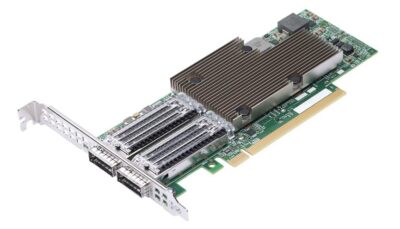 Broadcom BCM957508-P2100G Dual port 100 Gbs Qsfp56 Ethernet PciE 4x16 Network Adapter Interface Card wholesale