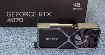 NVIDIA GeForce RTX 4070 Founders Edition Nvidia Geforce GPU - Image 2