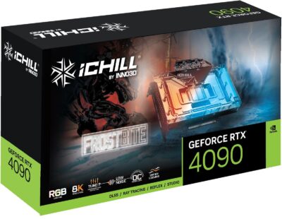 Inno3D iChill RTX 4090 FROSTBITE C4090-246XX-1833FB NVIDIA GPU wholesale