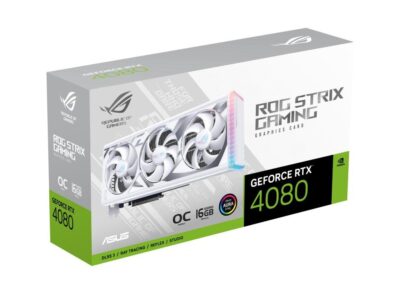 ASUS ROG STRIX RTX 4080 GAMING WHITE OC NVIDIA GPU - Image 8