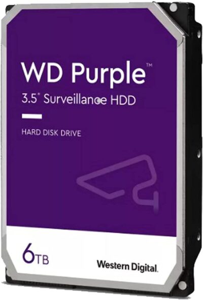 WD Purple 3.5" 6TB 3.5" 128MB WD62PURX HDD Hard Disk Drive wholesale