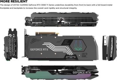 ZOTAC GAMING GeForce RTX 3080 AMP Holo ZT-A30800F-10P Nvidia GPU Graphic Card wholesale