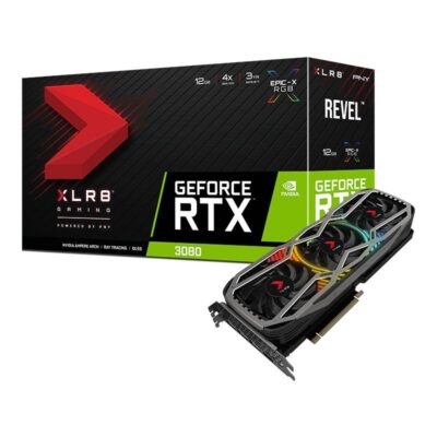 PNY GeForce RTX 3080 12GB XLR8 Gaming REVEL EPIC-X RGB Triple Fan LHR VCG308012LTFXPPB Nvidia GPU Graphic Card wholesale