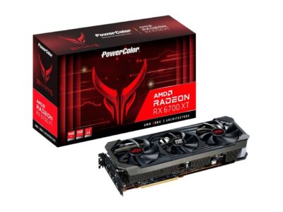 PowerColor Red Devil AMD Radeon RX 6700 XT Gaming Graphics Card with 12GB GDDR6 Memory, Powered by AMD RDNA 2, HDMI 2.1 (AXRX 6700XT 12GBD6-3DHE/OC) - Image 4