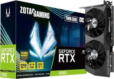 ZOTAC GAMING GeForce RTX 3060 Twin Edge ZT-A30600E-10M Nvidia GPU Graphic Card wholesale