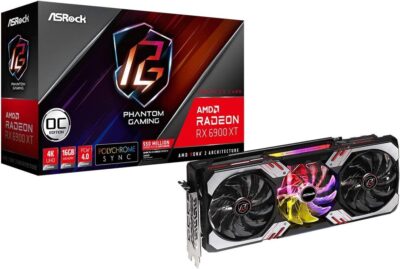 ASRock Radeon RX 6900 XT PHANTOM GAMING D Graphics Card 16GB GDDR6, AMD RDNA2 (RX6900XT PGD 16GO) wholesale