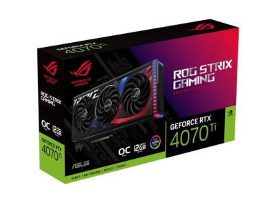 ROG Strix GeForce RTX 4070Ti 12GB GDDR6X OC Edition
 rog strix rtx4070ti o12g gaming model NVIDIA GPU - Image 3