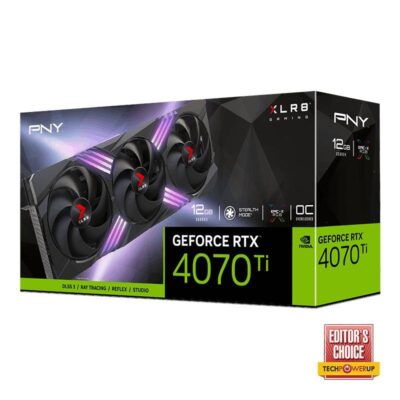 PNY XLR8 RTX 4070 Ti VERTO EPIC-X Triple Fan OC VCG4070T12TFXXPB1-O NVIDIA GPU wholesale
