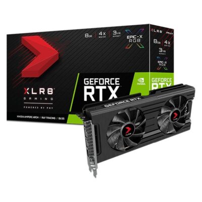 PNY GeForce RTX 3050 8GB XLR8 Gaming REVEL EPIC-X RGB Dual Fan Edition VCG30508DFXPPB Nvidia GPU Graphic Card wholesale