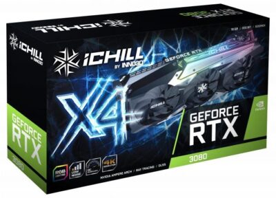 INNO3D GEFORCE RTX 3090 ICHILL X4 24G Nvidia GPU Graphic Card C30904 246XX-1 880VA36 wholesale