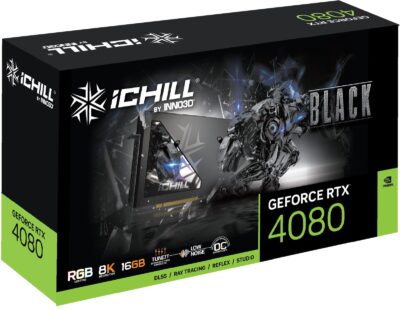 Inno3D iChill RTX 4080 BLACK C4080B-166XX-18700006 NVIDIA GPU wholesale