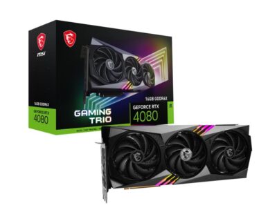 MSI GeForce RTX 4080 16GB GAMING TRIO Nvidia GPU wholesale