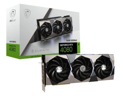 MSI GeForce RTX 4080 16GB SUPRIM Nvidia GPU wholesale