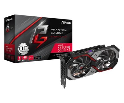 Asrock Radeon RX 5500 XT Phantom Gaming D 8G OC RX5500XT PGD 8GO AMD GPU Graphic Card wholesale