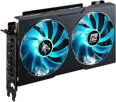 PowerColor Radeon RX 6600 XT HellHound 8GB GDDR6 AXRX 6600XT 8GBD6-3DHL-OC Video Graphic Card GPU wholesale