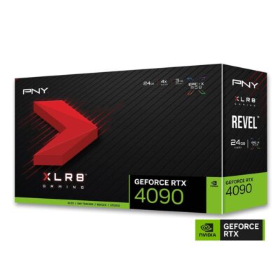 PNY XLR8 RTX 4090 REVEL EPIC-X Triple Fan VCG409024TFXPPB NVIDIA GPU - Image 2