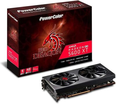PowerColor Red Dragon Radeon RX 5600 XT 6GB GDDR6 AXRX 5600 XT 6GBD6-3DHR OC AMD GPU Graphic Card wholesale
