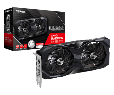 ASRock Challenger D Radeon RX 6600 XT 8GB GDDR6 PCI Express 4.0 Video Card RX6600XT CLD 8GO wholesale