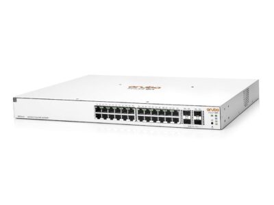 Aruba Instant On 1930 24-Port Gb Ethernet 24x 1G PoE (195W), 4X 1G/10G SFP+, L2+ Smart Switch US Cord (JL683A#ABA) wholesale