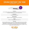 Aruba Instant On 1830 24-Port Gb Smart Switch - 24x 1G |2X SFP | Fanless | US Cord (JL812A#ABA) wholesale