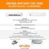 Aruba Instant On 1930 8-Port Gb Ethernet 8 x GE, 2X 1G SFP, L2+ Smart Switch US Cord (JL680A#ABA) wholesale
