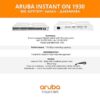 Aruba Instant On 1930 48-Port Gb Ethernet 48xGE, 4X 1G/10G SFP+, L2+ Smart Switch US Cord (JL685A#ABA) wholesale