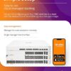 Aruba Instant On 1960 24-Port Gb Smart-Managed Layer 2+ Ethernet Switch with PoE (370W) | 24x 1G | 2X 10GBase-T + 2X SFP+ Uplink Ports | Stackable | US Cord (JL807A#ABA) wholesale