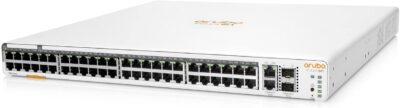 Aruba Instant On 1960 48-Port Gb Smart-Managed Layer 2+ Ethernet Switch with PoE (600W) | 48x 1G | 2X 10GBase-T + 2X SFP+ Uplink Ports | Stackable | US Cord (JL809A#ABA) wholesale