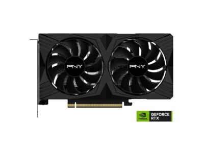 PNY GeForce RTX 4060 8GB VERTO Dual Fan Graphics Card DLSS 3 - Image 2