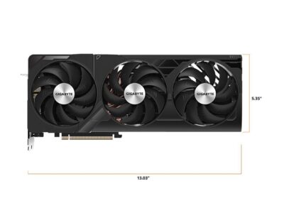 GIGABYTE GeForce RTX 4090 WINDFORCE V2 24G Graphics Card, 3x WINDFORCE Fans, 24GB 384-bit GDDR6X, GV-N4090WF3V2-24GD Video Card - Image 9