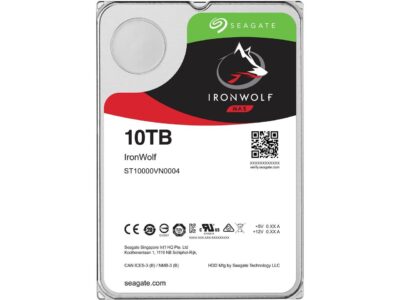 Seagate IronWolf 10TB NAS Hard Drive 7200 RPM 256MB Cache SATA 6.0Gb/s CMR 3.5" Internal HDD for RAID Network Attached Storage ST10000VN0008 - Image 2