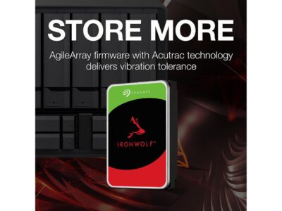 Seagate IronWolf 10TB NAS Hard Drive 7200 RPM 256MB Cache SATA 6.0Gb/s CMR 3.5" Internal HDD for RAID Network Attached Storage ST10000VN0008 - Image 4